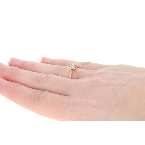 Золотое кольцо женское с фианитами Pandora Moments, Размер (мм): 16,5, изображение 2