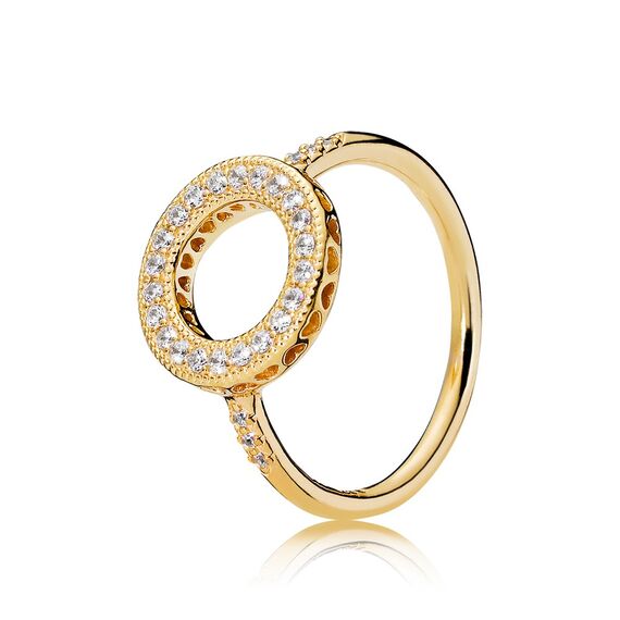 Женское кольцо Pandora 167096CZ-52 (Серебро 925)