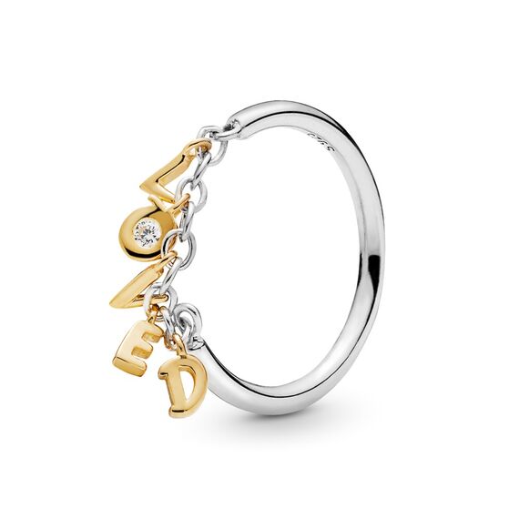 Серебряное кольцо женское Любимая Pandora, Размер (мм): 16,5