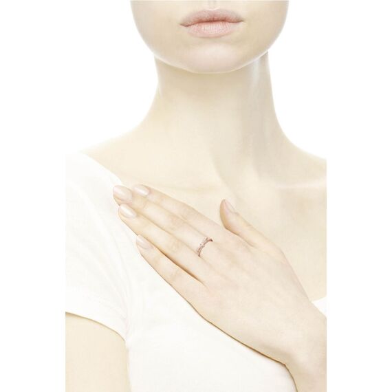 Женское кольцо с золотом и цирконием Бант Pandora Moments, изображение 4