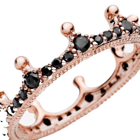 Женское кольцо с золотом и цирконием Pandora Moments, изображение 4