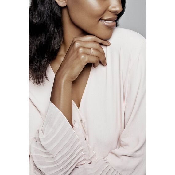 Женское кольцо с золотом Сердечки Pandora Moments, изображение 4