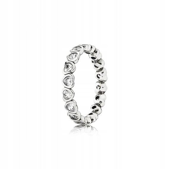Женское кольцо Pandora 190897CZ-50 (Серебро 925)