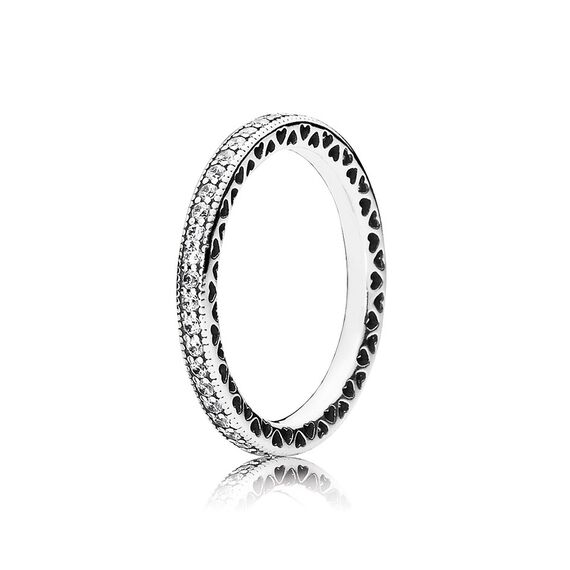 Женское кольцо Pandora 190963CZ-54 (Серебро 925)