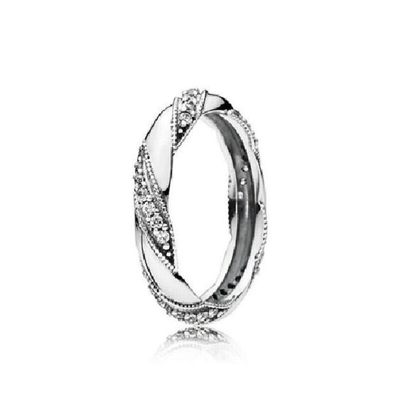 Женское кольцо Pandora 190981СZ-52 (Серебро 925)