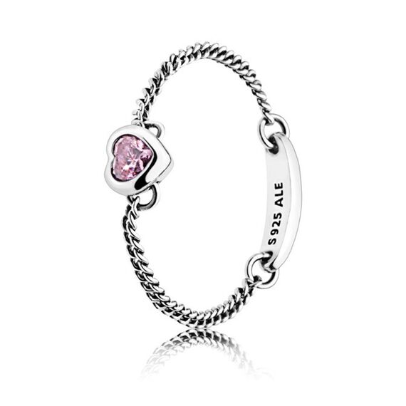 Серебряное кольцо женское Сердце Pandora Moments, Размер (мм): 16,5
