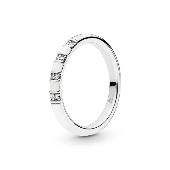 Серебряное кольцо с фианитами Этно Мотив Pandora Moments, Размер (мм): 16,5