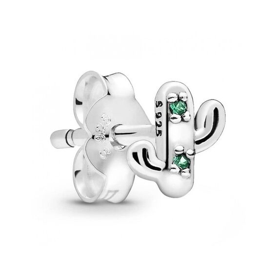Моносерьга Pandora Me Мой кактусенок 298370NRG (Серебро 925)