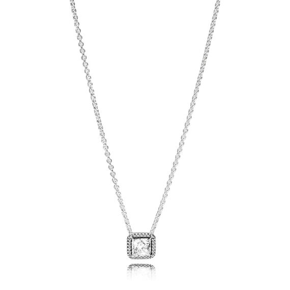 Женское колье Pandora 396241CZ-45 (Серебро 925)