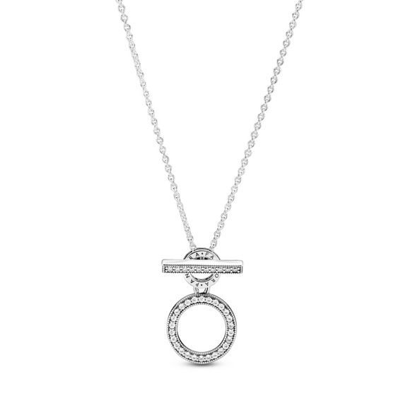 Женское колье Pandora 399039C01-45 (Серебро 925)