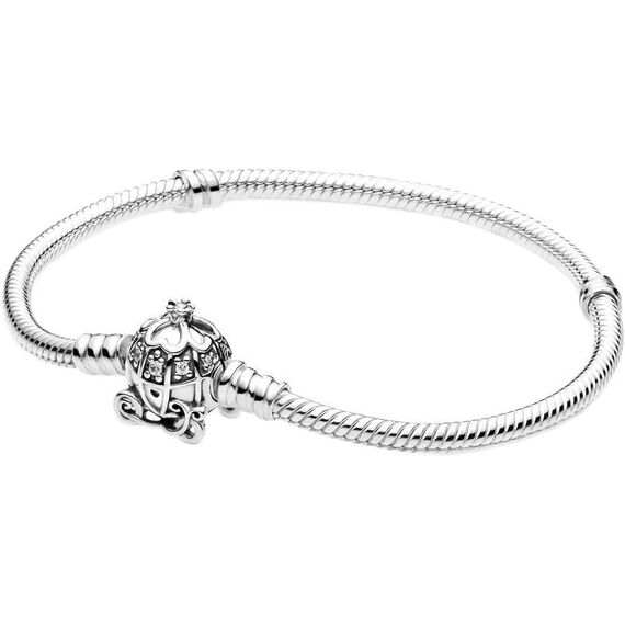 Серебряный браслет женский Карета Золушки Pandora