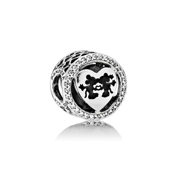 Серебряный шарм для браслетов с фианитами Pandora Moments Disney