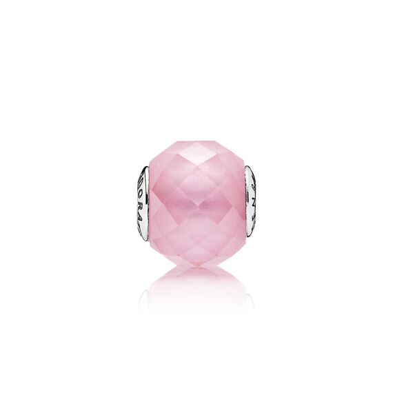 Серебряный шарм для браслетов розовый Pandora Essence Sensitivity