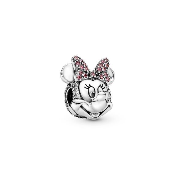 Серебряный шарм для браслетов с фианитами Pandora Moments Disney