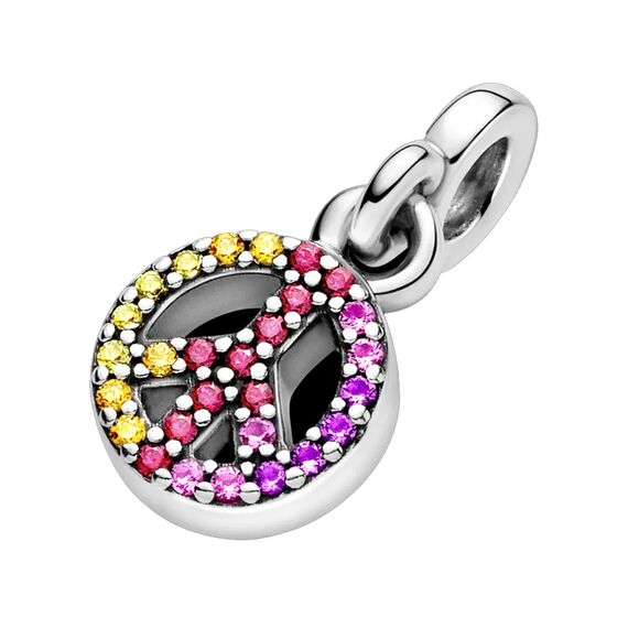 Серебряный шарм для браслетов с цирконием Мой мир Pandora Me, изображение 4