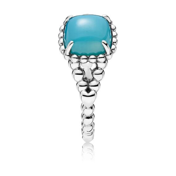 Серебряное кольцо женское с топазом Неутомимый дух Pandora Moments, Размер (мм): 16,5, изображение 4