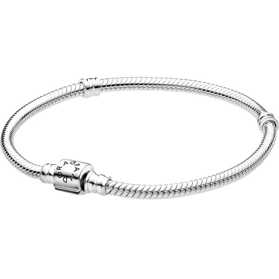Женский браслет Pandora Moments с застежкой p-lock 598816C00-19 (Серебро 925)