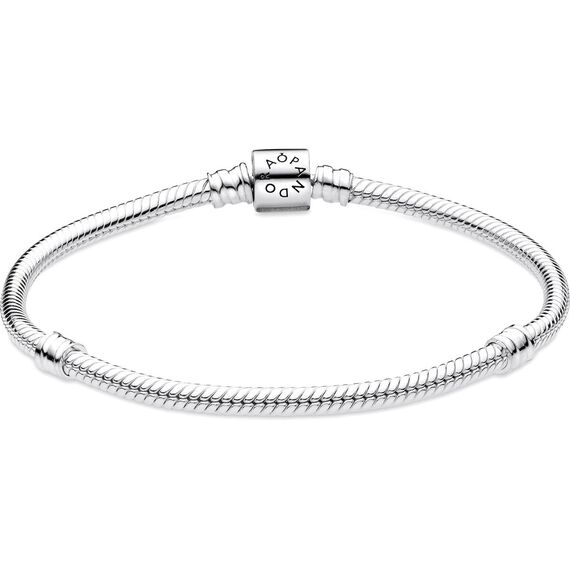 Женский браслет Pandora Moments с застежкой p-lock 598816C00-19 (Серебро 925), изображение 3