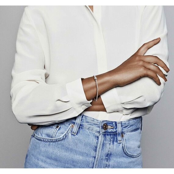 Женский браслет Pandora Moments с застежкой p-lock 598816C00-19 (Серебро 925), изображение 4