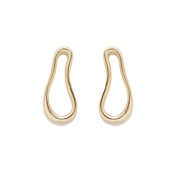 Золотые серьги женские Pertegaz Paisley