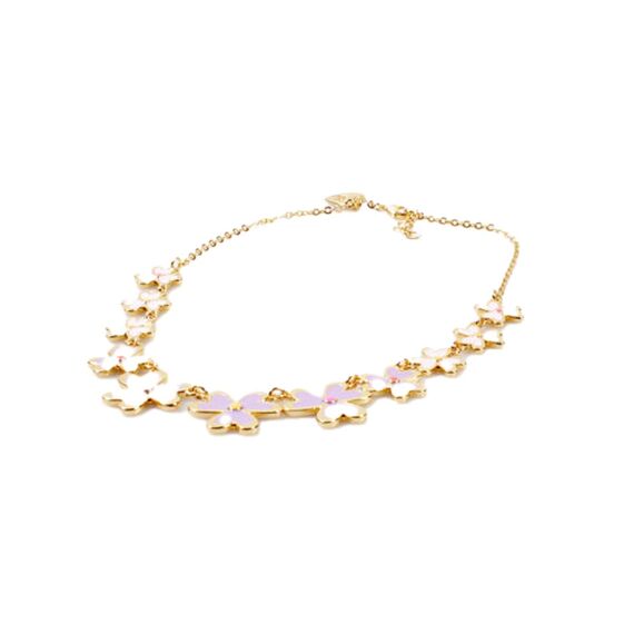 Золотое колье женское Pertegaz Lilas