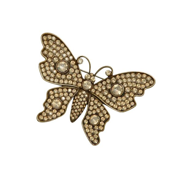 Женская брошь с камнями Pertegaz Mariposas