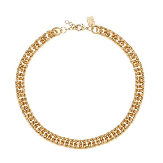 Золотое колье цепь женское Pertegaz Gold