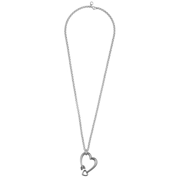 Серебряное колье с сердечком Ciclon Corazon
