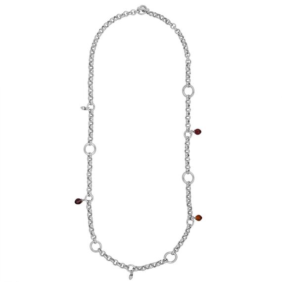 Серебряное колье с подвесками Ciclon Salma
