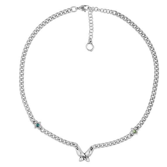 Серебряное колье женское Ciclon Papillon