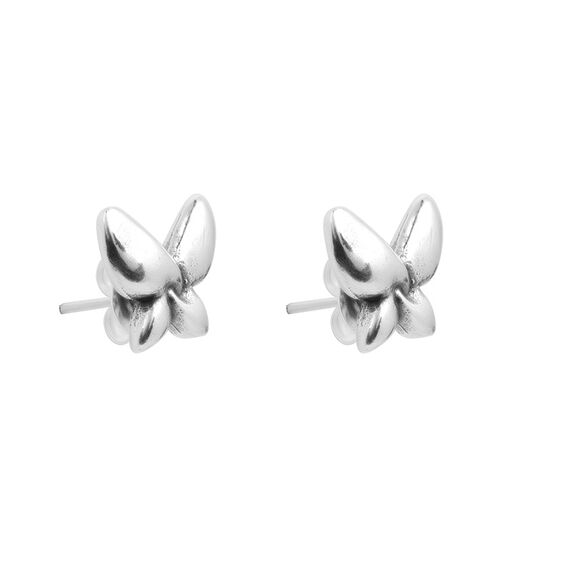 Серебряные серьги гвоздики Ciclon Flora