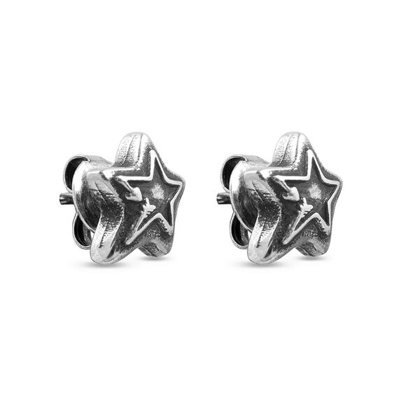 Серебряные серьги гвоздики Ciclon Hado