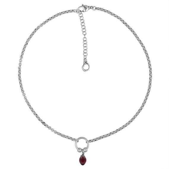 Серебряное колье женское Ciclon Azahara