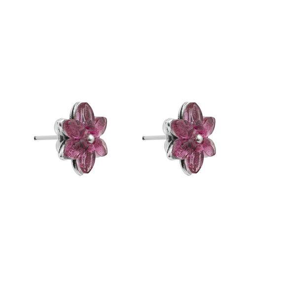 Серебряные серьги гвоздики Ciclon Flora
