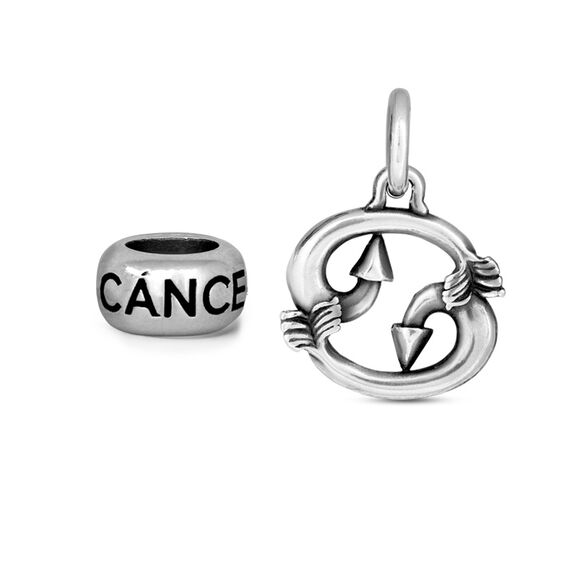 Серебряная подвеска со знаком зодиака Рак Ciclon Cance