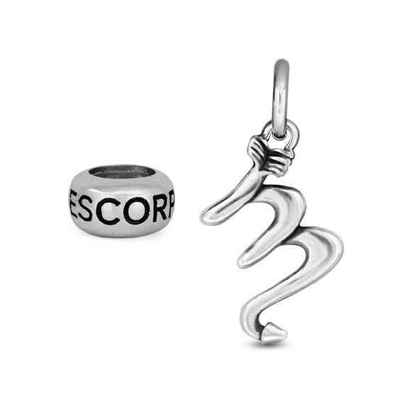 Серебряная подвеска со знаком зодиака Скорпион Ciclon Escorpions