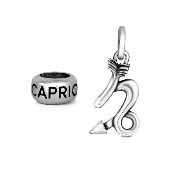 Серебряная подвеска со знаком зодиака Козерог Ciclon Caprio