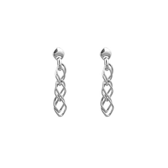 Серебряные серьги женские Ciclon Renata