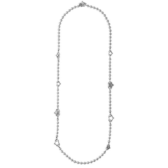 Серебряное колье женское Ciclon Lluvia de estrellas, Размер (мм): 900