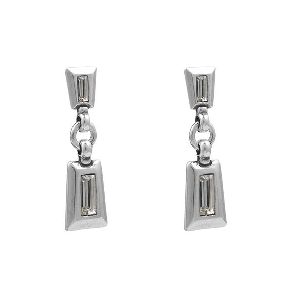 Серебряные серьги с муранским стеклом Ciclon Glam