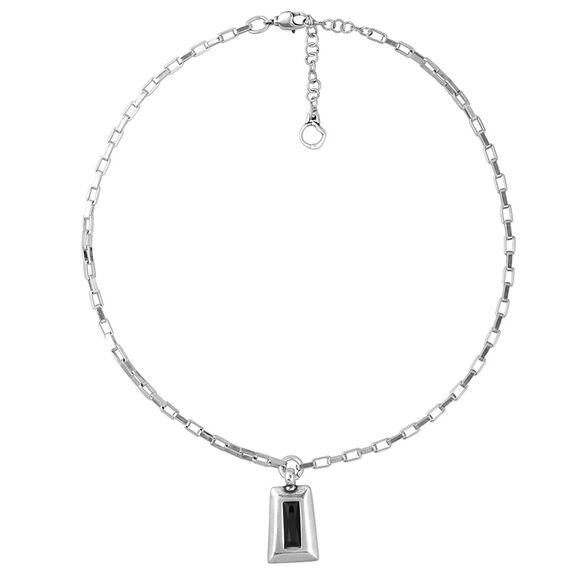 Серебряное колье с муранским стеклом Ciclon Glam, Размер (мм): 400-470