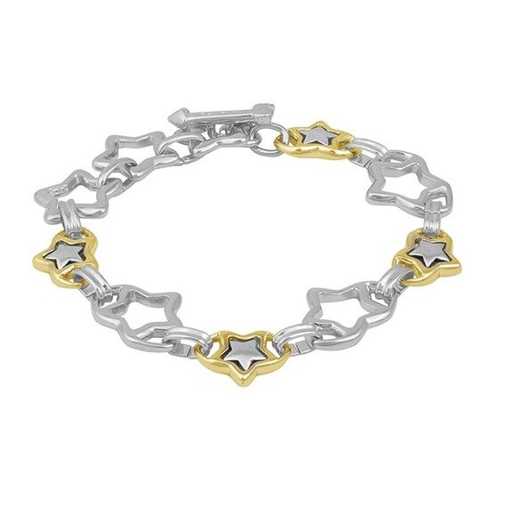 Серебряный браслет женский с позолотой Ciclon Constelacion Oro
