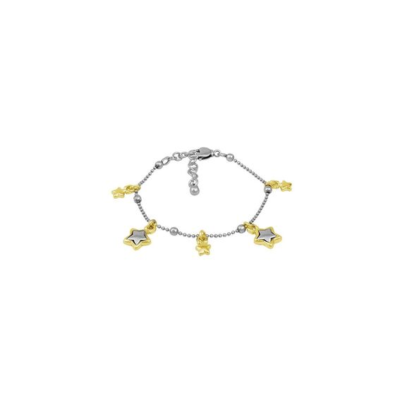 Серебряный браслет с подвесками Ciclon Lucero Oro