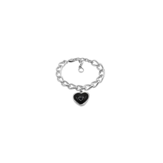 Серебряный браслет с сердечком Ciclon Romance