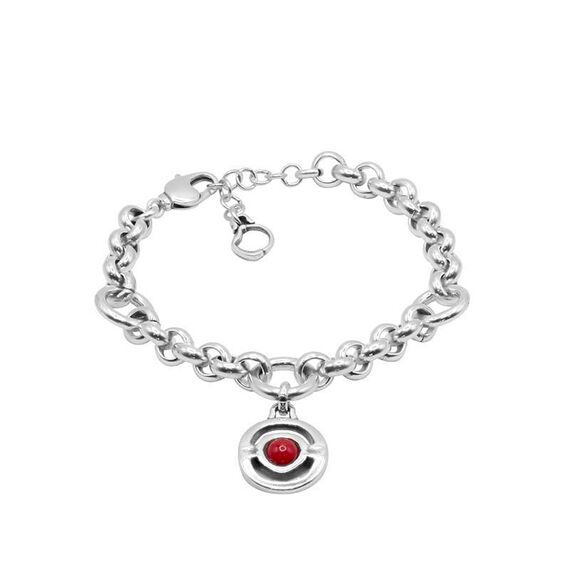 Серебряный браслет с муранским стеклом Ciclon Different