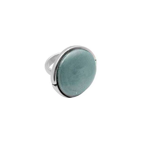 Серебряное кольцо с муранским стеклом Ciclon Elegance, Размер (мм): 17,8-18,4