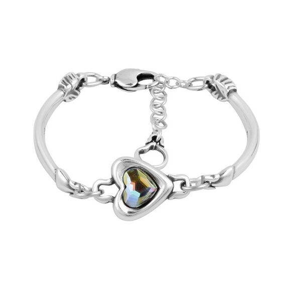 Жесткий браслет из серебра Ciclon Mio Amore