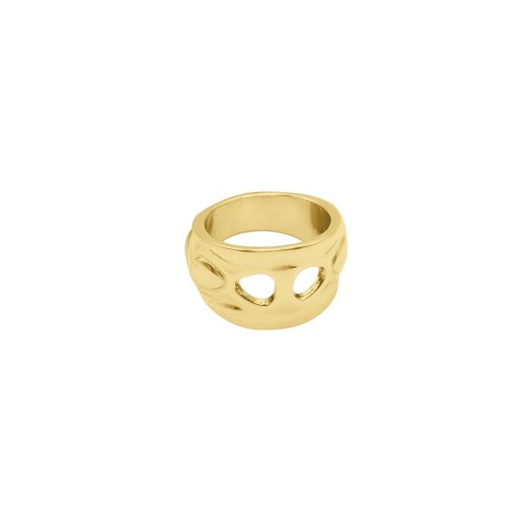 Золотое кольцо женское Ciclon Coral Oro, Размер (мм): 19