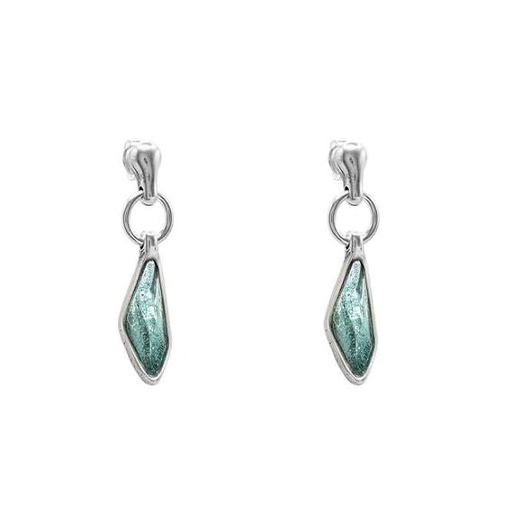 Серебряные серьги женские с муранским стеклом Ciclon Braies
