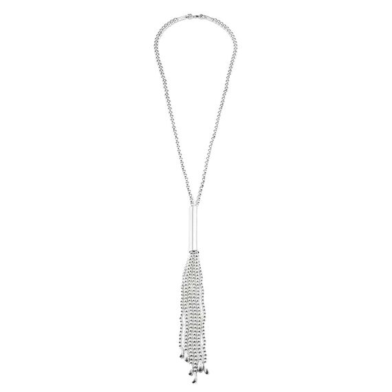Серебряное ожерелье длинное Медуза UNOde50 Jellyfish